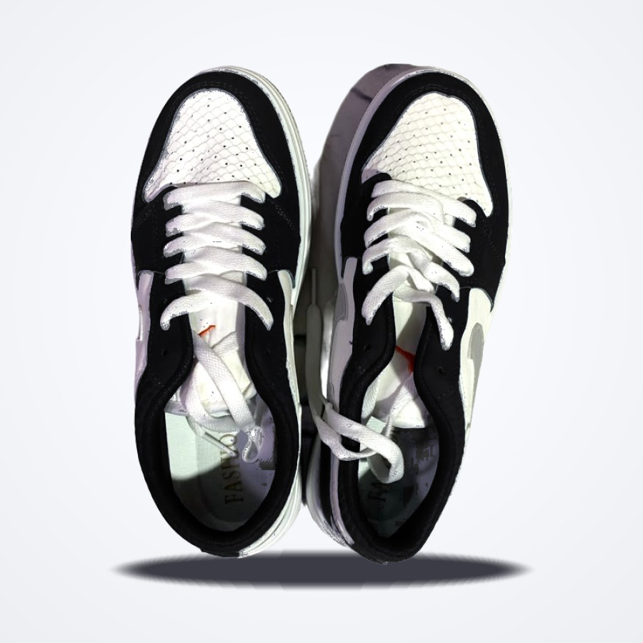 Baskets Basses Blanc & Noir