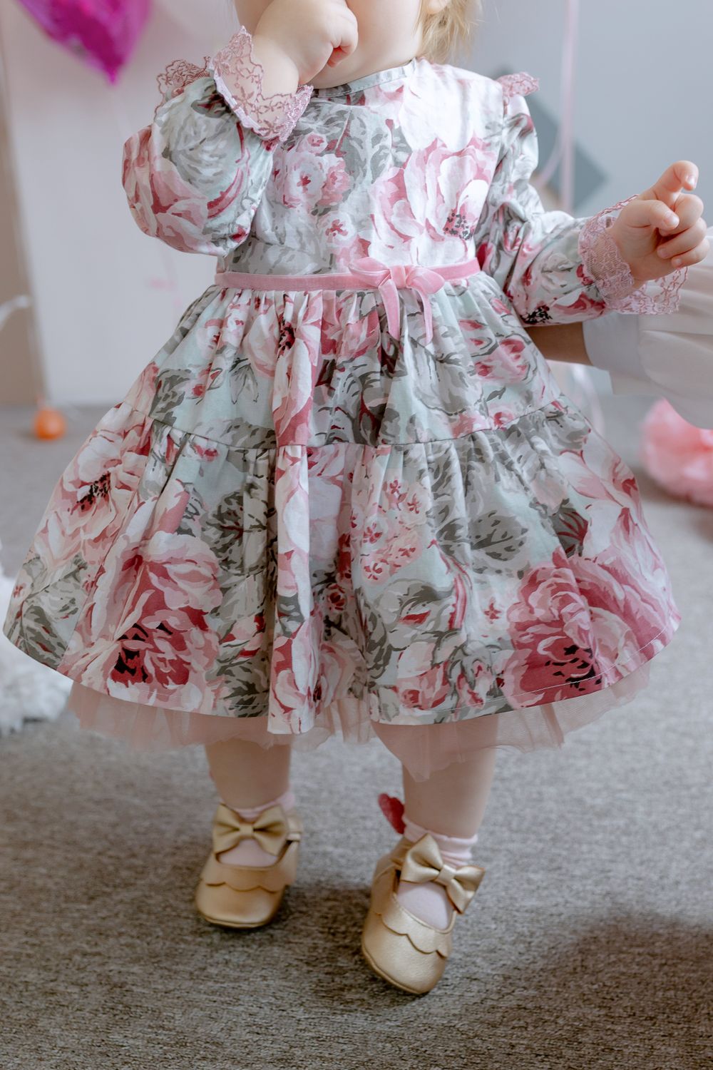 Robe Cérémonie Fleurie Fillette